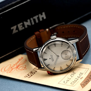 Zenith Chronomètre Cal.135 Full Set -1955- Réf.2000 Cal.Ch135 manuel