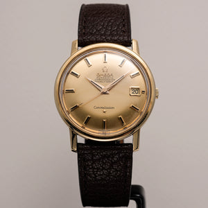 Omega Constellation chronomètre automatique or jaune 18kt -1966-