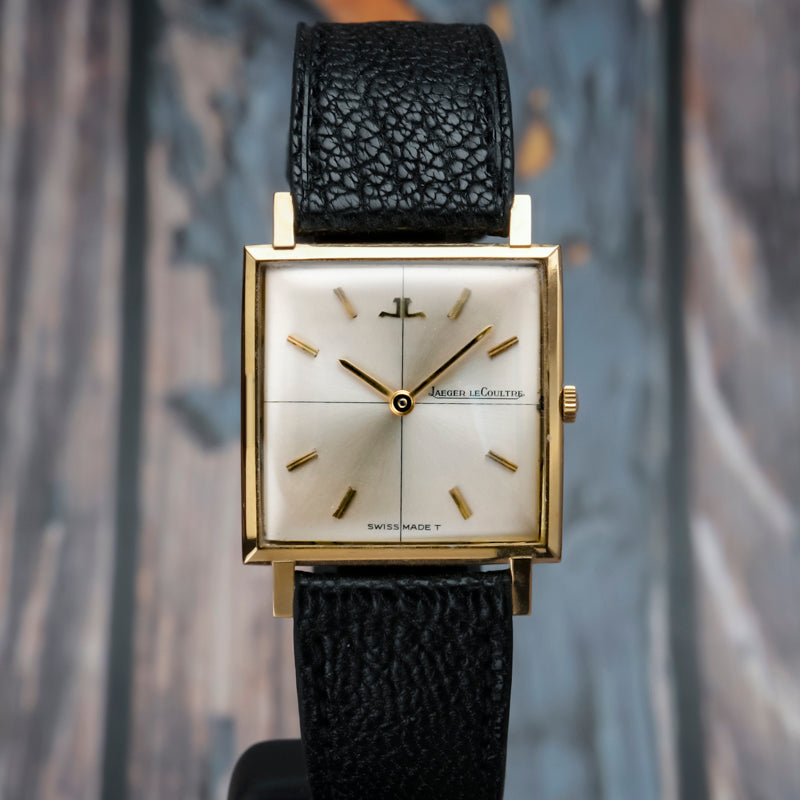 Jaeger LeCoultre Classique Square Extra Plate Or Jaune 18kts 1966 R jaeger-lecoultre-classique-square-extra-plate-or-jaune-18kts-1966-r
