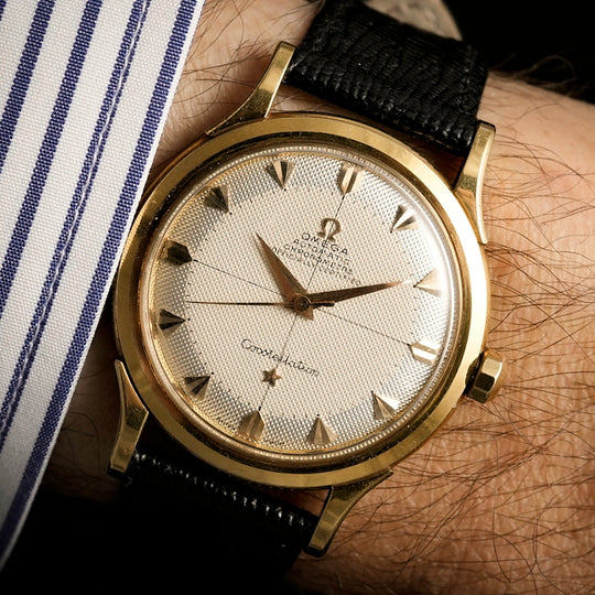 Omega Constellation Pie Pan De Luxe or jaune 18kts Réf. 2652 SC Cal. 354  -1952-