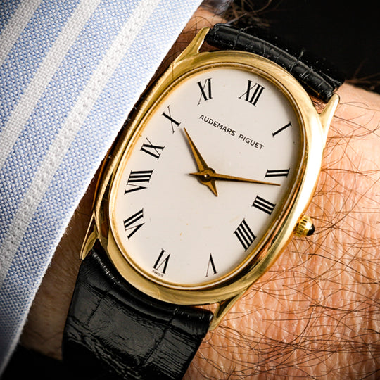Audemars Piguet Golden Ellipse or jaune 18kts -1978-  Réf. B36345  Cal. 20003/1  -1978-