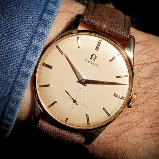 Omega 30T2 Jumbo or rose 18kts -1960-  Réf. 2896 1  Cal. 268  -1960-
