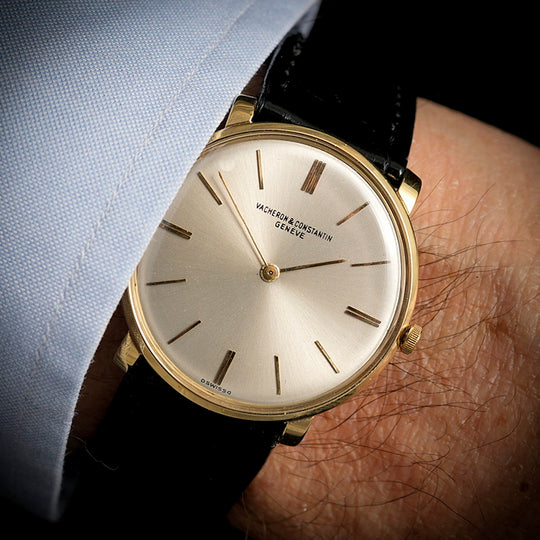 Vacheron Constantin Patrimony extra-plate cadran Sigma or jaune 18K Réf. 6338 Cal. 1003  -1966-