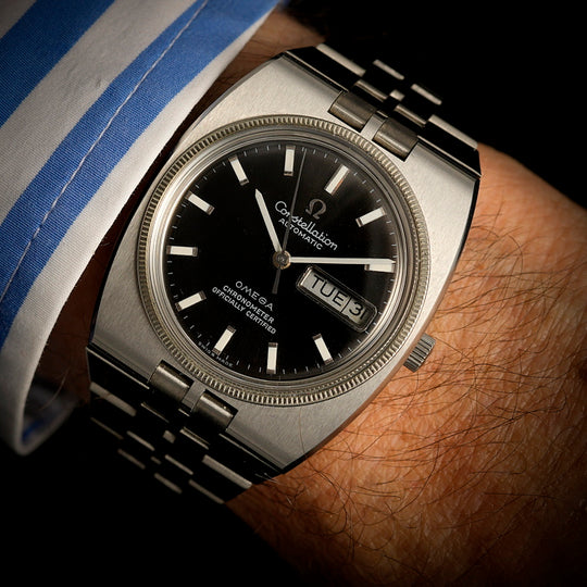 Omega  Constellation Chronomètre Day-Date -1970-  Réf. 1680045  Cal. 751  -1970-