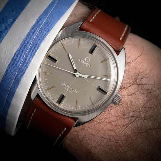 Omega Seamaster Cosmic automatique cadran « cross hair » -1968-  Réf. 165.026  Cal. 552  -1969-