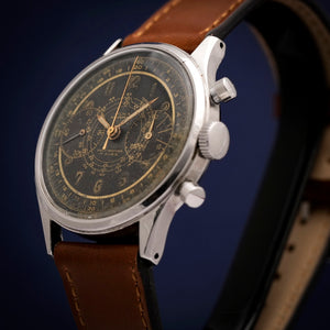 Olma chronographe Jumbo -1950- Réf.380 Cal.Landeron 48 -1950-