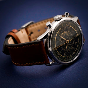 Olma chronographe Jumbo -1950- Réf.380 Cal.Landeron 48 -1950-