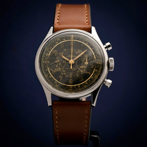 Olma chronographe Jumbo -1950- Réf.380 Cal.Landeron 48 -1950-