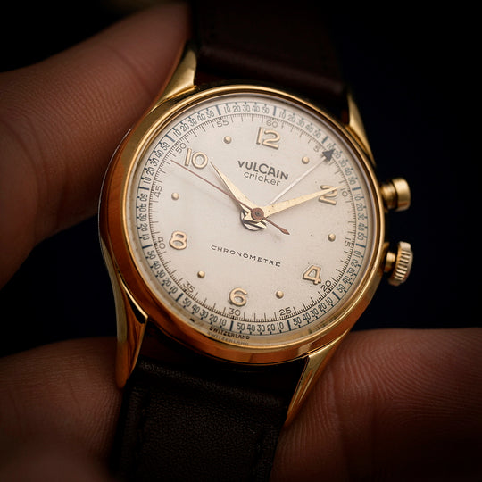 Vulcain Cricket Chronomètre -1948- Réf.415276 Cal.120 Vulcain Grand Prix  -1948-