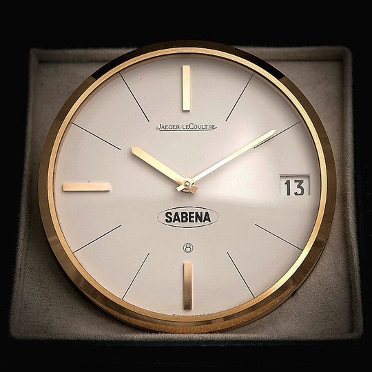 Jaeger LeCoultre Pendulette de Bureau Sabena -1965- Réf.323 Cal.228 -1965-