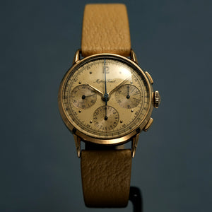 Mathey-Tissot Chronographe Or Rose -1950- Réf.108312 Cal.Valjoux 72 -1950-