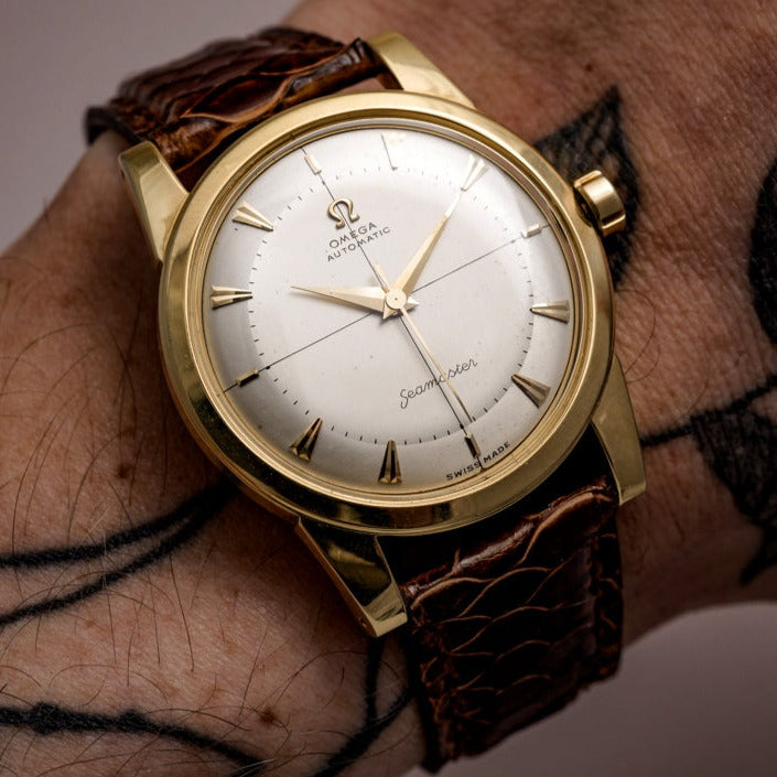 Omega Seamaster Automatique Or Jaune 18Kts -1952- SC 351 -1952-