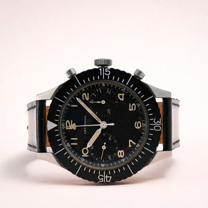 Leonidas Chronographe Militaire CP-2 flyback -1965- Réf.CP-2 Cal.Valjoux 222 -1965-