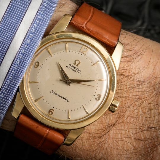 Omega Seamaster Automatique Or Jaune 18Kts -1956 Réf.2846-2848 / 2909 SC Cal.501 -1956-