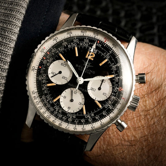 Breitling Chronographe Navitimer Big Eyes-1970- Réf.806E Cal.Venus 178 -1970-