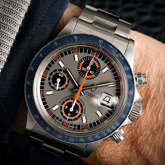 Tudor Oysterdate « Automatic Chrono Time » « Big Block » Monte Carlo -1975- Réf.94200 Cal.Valjoux 7750 -1975-