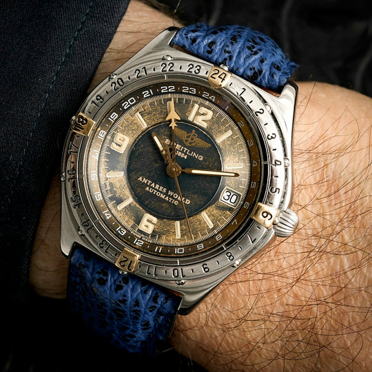 Breitling Antares World Automatique GMT -1995- Réf.B 32047 Cal.B32 -1995-
