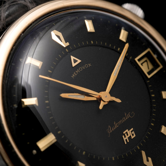 Jaeger LeCoultre Memovox HPG or & acier Réf.3077 Cal.916 -1969-