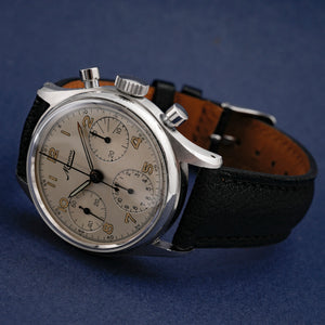 Minerva Chronographe Military  Réf. 695923  Cal. Valjoux 72  -1955-