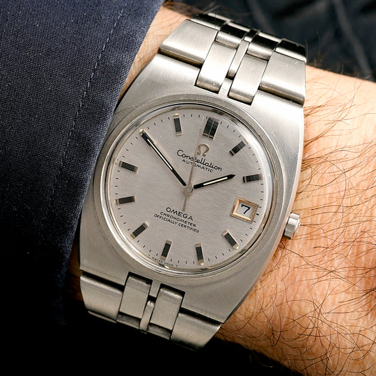 Omega Constellation Chronomètre Jumbo Automatique -1970- Réf.166.055-168.046 Cal.1001 -1970-