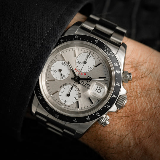 Tudor Chronograqphe Tiger Prince Date Boite & Papiers -2004- Réf.79260 Cal.Valjoux 7750 -2004-