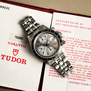Tudor Chronographe "Tiger" Prince Date Boite & Papiers -2003- Réf.79260 Cal.7750 -2003-