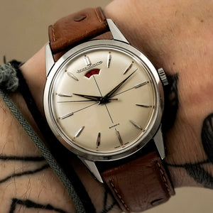 Jaeger LeCoultre Powermatic Acier Automatique -1960-  Réf. E382 Cal.481 -1960-