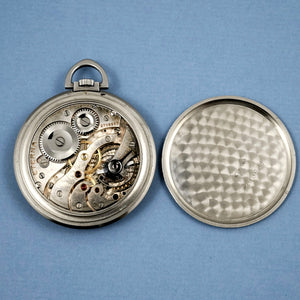 Eterna Chronomètre "Pocket" Acier -1940- Réf.NA Cal.Calibre 467 Manufacture Eterna -1940-