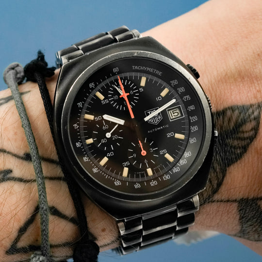 TAG Heuer Chronographe "Military" KA (Kenyan Army) -1986- Réf.510501/12 Cal.Automatique Lemania 5100  -1986-