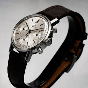 Zenith Stellina Chronographe Tricompax Acier Inoxydable -1960- Réf.NA Cal.146H -1960-