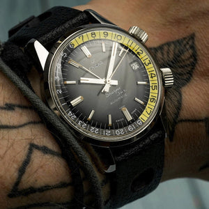 Enicar Sherpa Jet 600 GMT -1969- Réf.148-35-02 Cal.AR 1146B -1969-