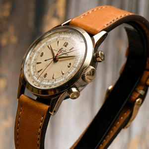 Mido Multi-Centerchrono Or / Acier -1950- Réf.1219 Cal.1300  -1950-