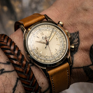 Mido Multi-Centerchrono Or / Acier -1950- Réf.1219 Cal.1300  -1950-