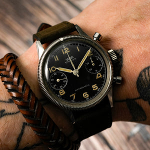 Vixa Chronographe Flyback Type 20 Armée de l’Air Française -1954- Réf.5100-54 Cal.Hanhart 4054 Flyback  -1954-