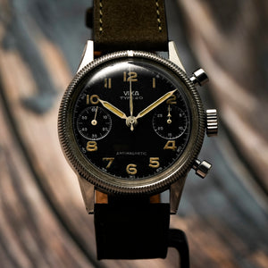 Vixa Chronographe Flyback Type 20 Armée de l’Air Française -1954- Réf.5100-54 Cal.Hanhart 4054 Flyback  -1954-