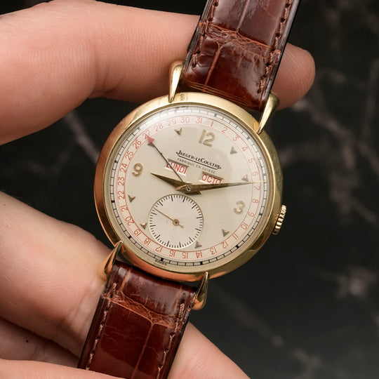 Jaeger LeCoultre Triple Date Or Jaune  Réf.	2721 Cal.P484 / A -1949-