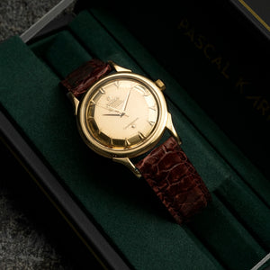 Omega Constellation Pie Pan De Luxe Or Jaune 18kts -1957- Réf.2852 / 2853 Cal.505 -1957-