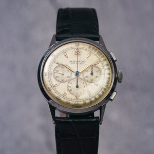 Movado Chronographe Acier 36 mm -1954- Réf.19036 Cal.M95 -Circa 1055-