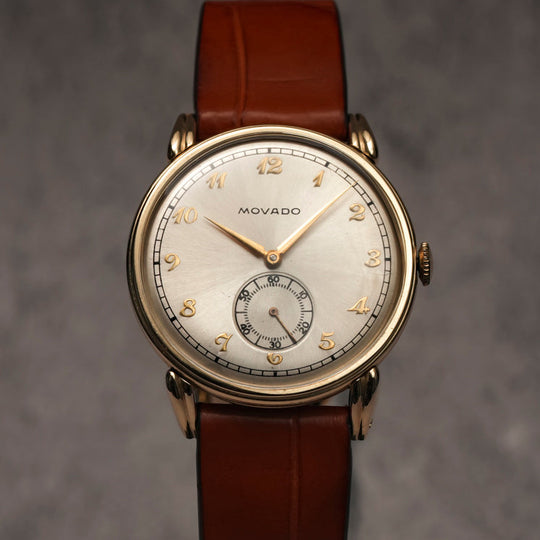 Movado Calatrava Petites Secondes Or Jaune 14Kts -1951- Réf.T 761363 Cal.Mécanique Manuel -1945-