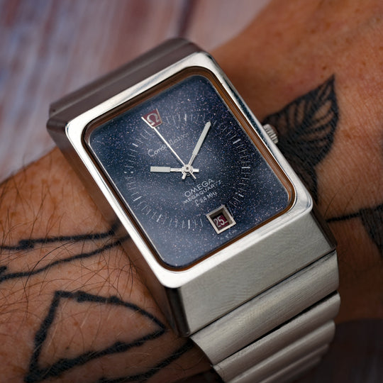 Omega Constellation Megaquartz 2400 -1975- Réf.ST3960806, série 34912555 Cal.1510 Megaquartz f=2.4 MHz  -1975-