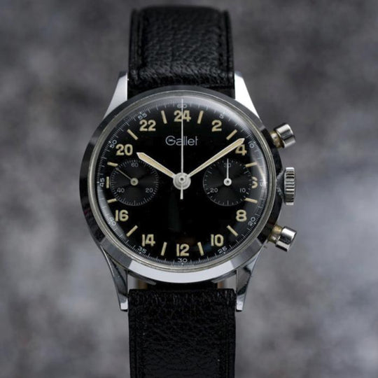 Gallet MultiChron 24HR -1970- Réf.NA Cal.Valjoux 7730 -1973-