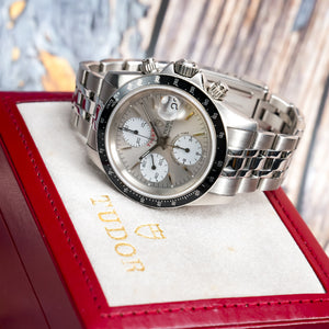 Tudor Chronographe "Tiger" Prince Date Boite & Papiers -2003- Réf.79260 Cal.7750 -2003-