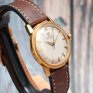 Omega Calatrava Automatique Bumper Or Jaune 18kt -1953- Réf.2736 SC Cal.354 -1953-