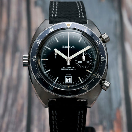 Bulova Chronographe Chronomatic / Heuer Autavia Cal.15 -1979- Réf.7326 Cal.15  -1979-