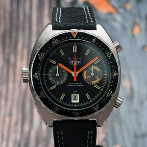 Heuer Autavia ‘Orange Boy’ Réf.11630 MH Cal.12 intramatic -1973-