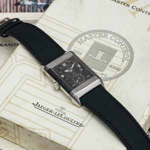 Jaeger LeCoultre Reverso Duoface GMT Day / Night Acier Inoxydable -1998-  Réf.270.8.54 Cal.854/1 Mécanique Manuel -1998-