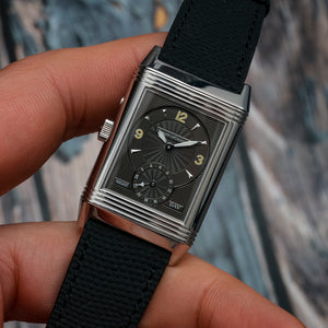 Jaeger LeCoultre Reverso Duoface GMT Day / Night Acier Inoxydable -1998-  Réf.270.8.54 Cal.854/1 Mécanique Manuel -1998-