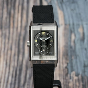 Jaeger LeCoultre Reverso Duoface GMT Day / Night Acier Inoxydable -1998-  Réf.270.8.54 Cal.854/1 Mécanique Manuel -1998-