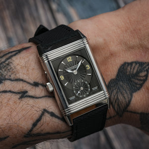 Jaeger LeCoultre Reverso Duoface GMT Day / Night Acier Inoxydable -1998-  Réf.270.8.54 Cal.854/1 Mécanique Manuel -1998-