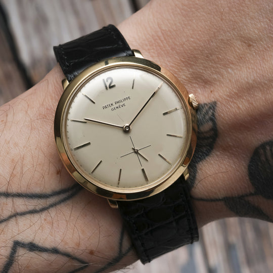 Patek Philippe Calatrava De Luxe 36 mm Or Jaune 18kts -1956- Réf.2572 Cal.10-200 T -1955-